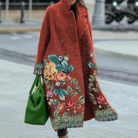Bella® | Manteau élégant avec motif floral