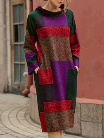 Krizette® | Robe Vintage ample mi-longue