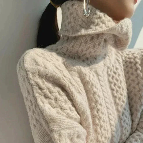 Angelie® | Pull élégant à texture tricotée