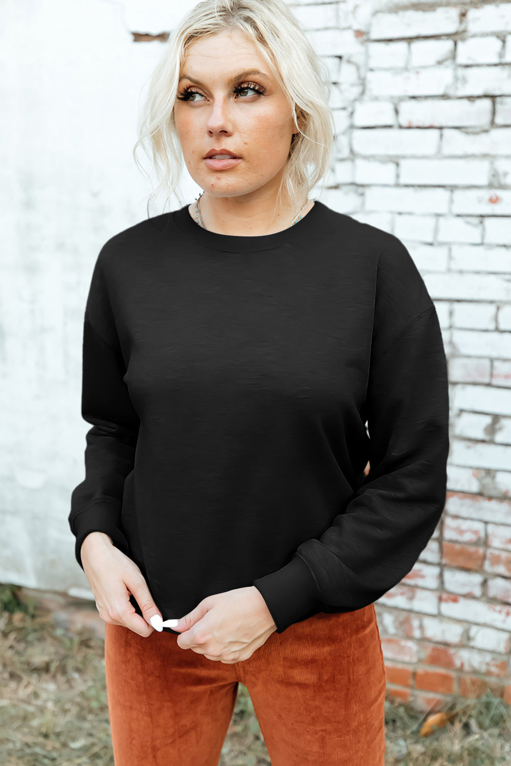 Yuliya | Casual and Effortless winter Pullover