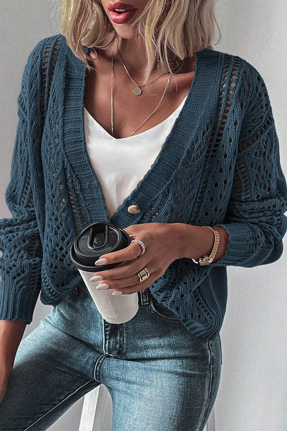 Kairi | Cardigan d'hiver tendance et sans effort