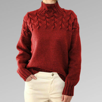 Faustina | Casual and Relaxed winter Pullover