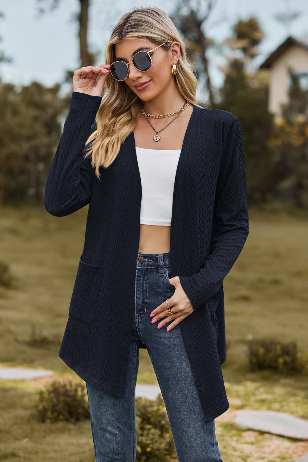 Orinthia | Cardigan d'hiver tendance et élégant