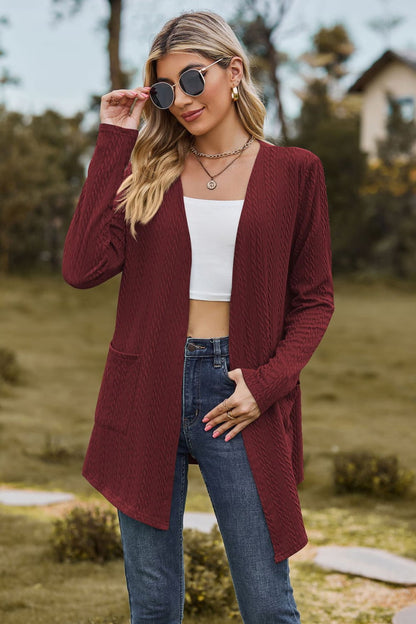 Orinthia | Cardigan d'hiver tendance et élégant