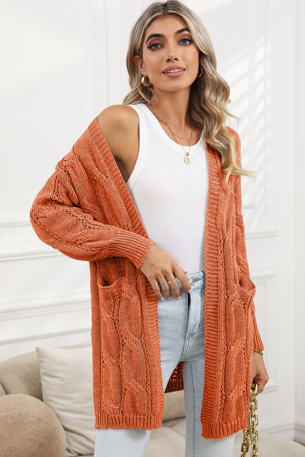 Gwendolyn | Cardigan d'hiver tendance et élégant