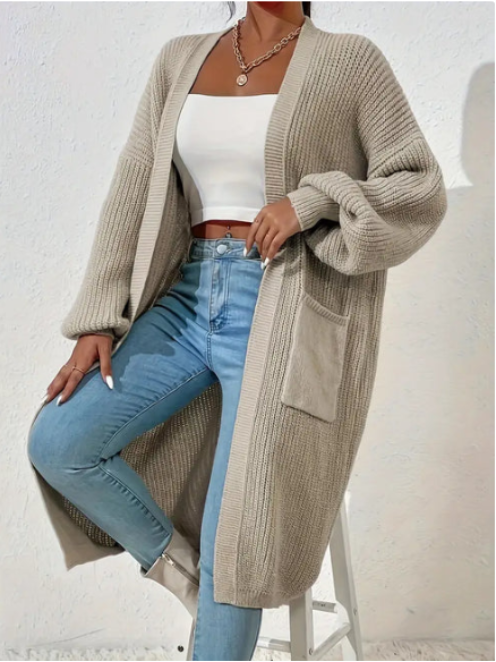 Olya | Cardigan d'hiver classique et confortable