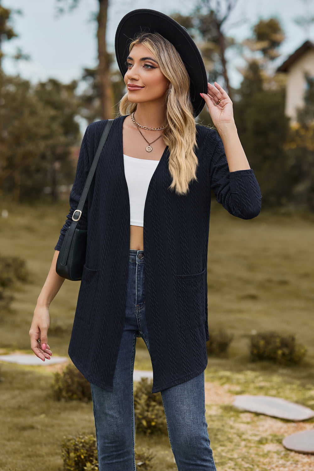 Orinthia | Cardigan d'hiver tendance et élégant