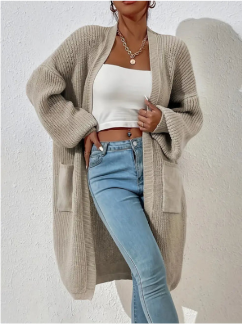 Olya | Cardigan d'hiver classique et confortable