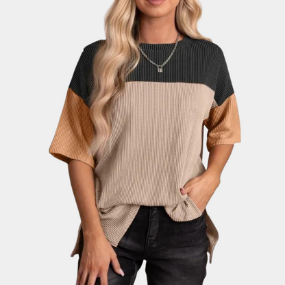 Katharina | T-shirt d'hiver tendance et élégant