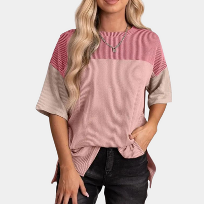 Katharina | T-shirt d'hiver tendance et élégant