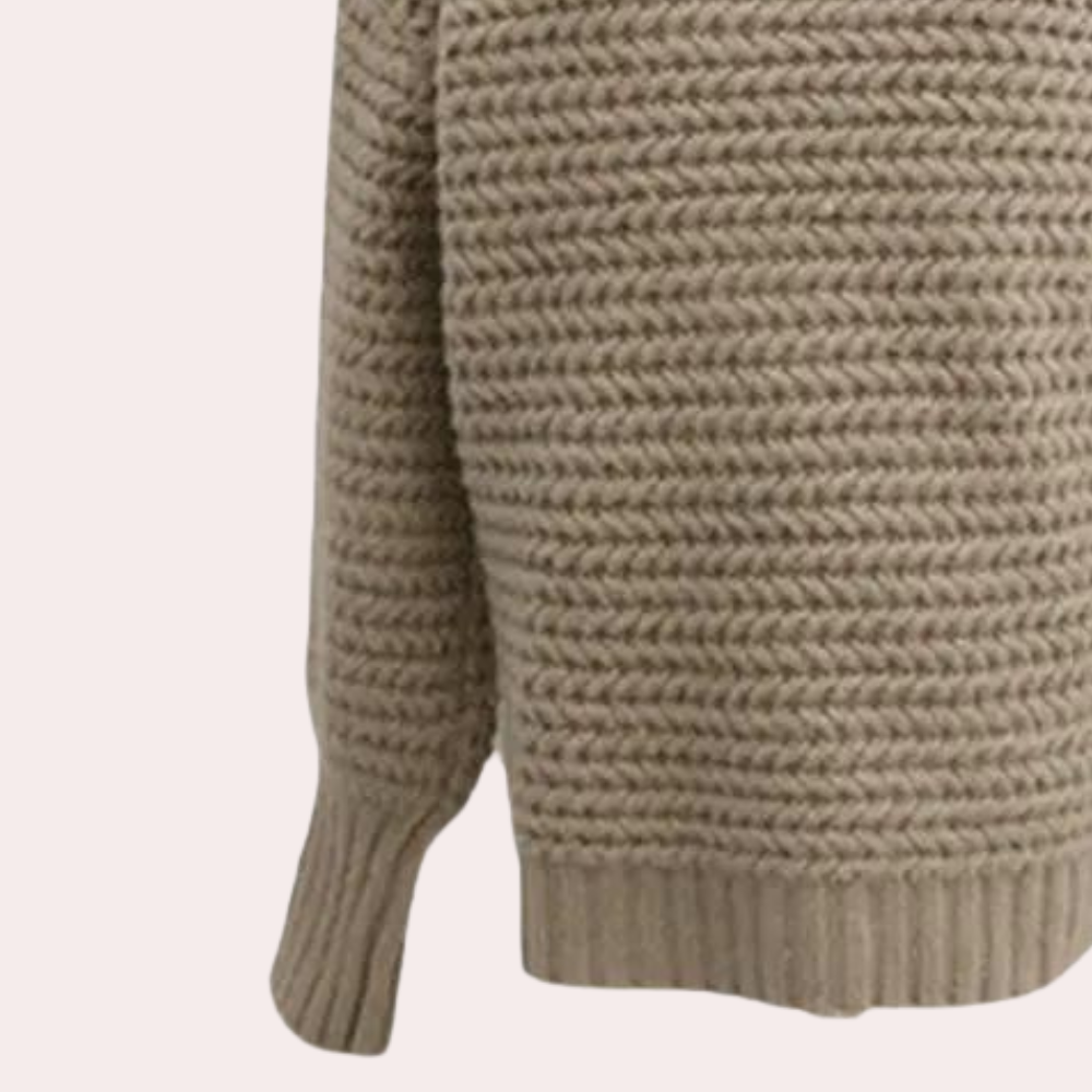 Casia | Cardigan d'hiver moderne et polyvalent