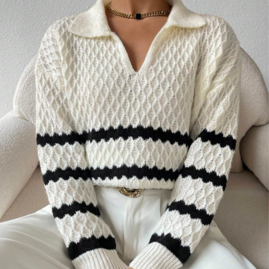 Sorina | Casual and Effortless winter Pullover