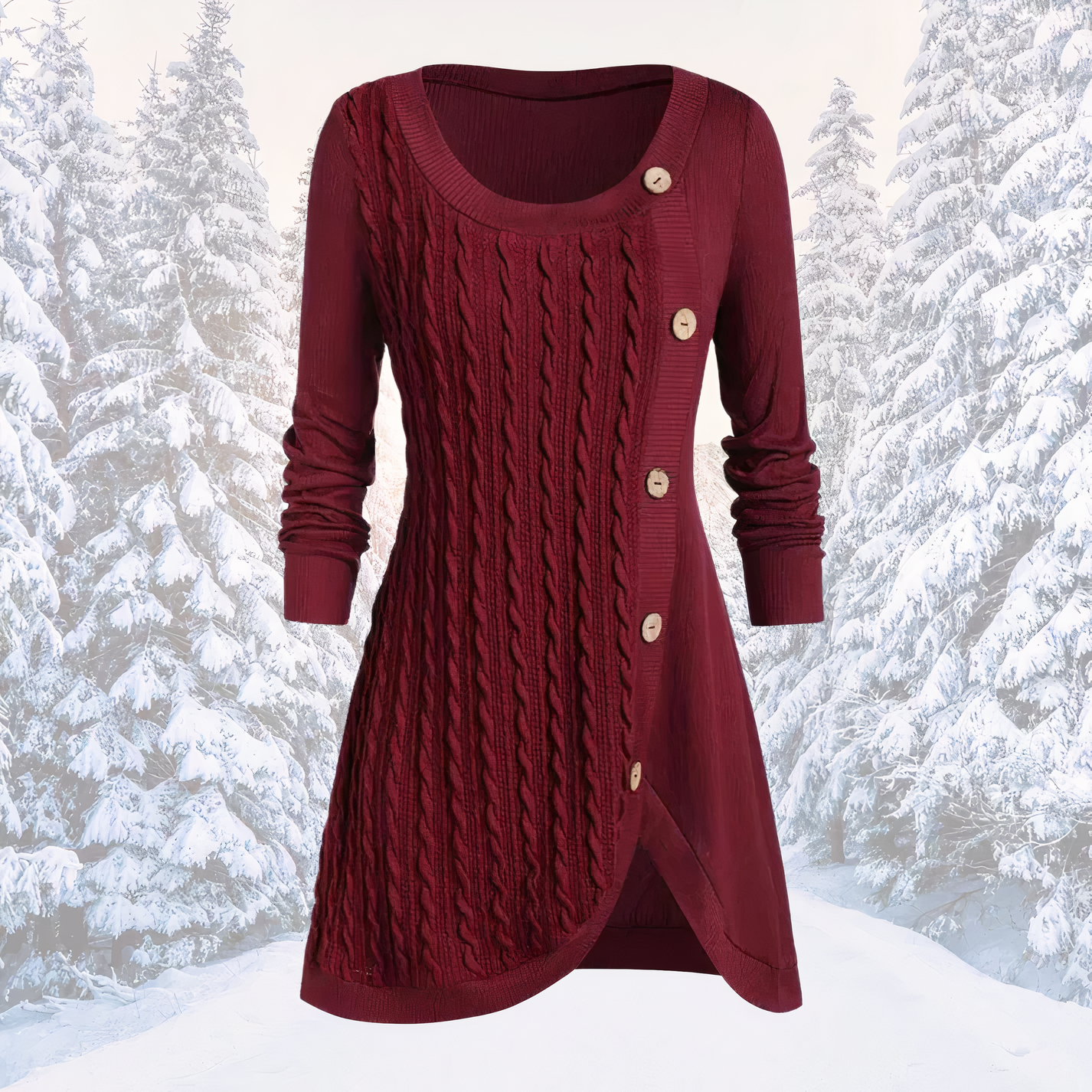 Kimberly | Robe d'hiver intemporelle et élégante