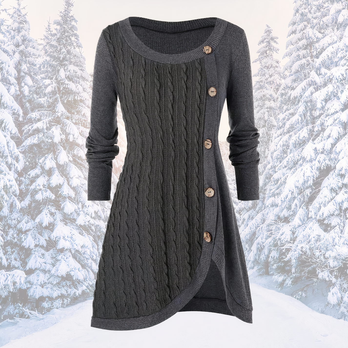 Kimberly | Robe d'hiver intemporelle et élégante