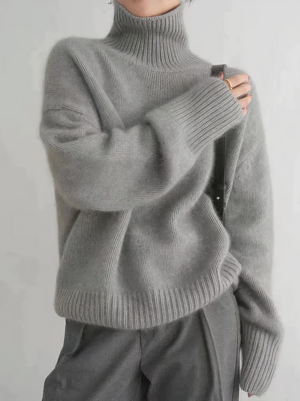 Serpentine | Elegant and Casual winter Pullover