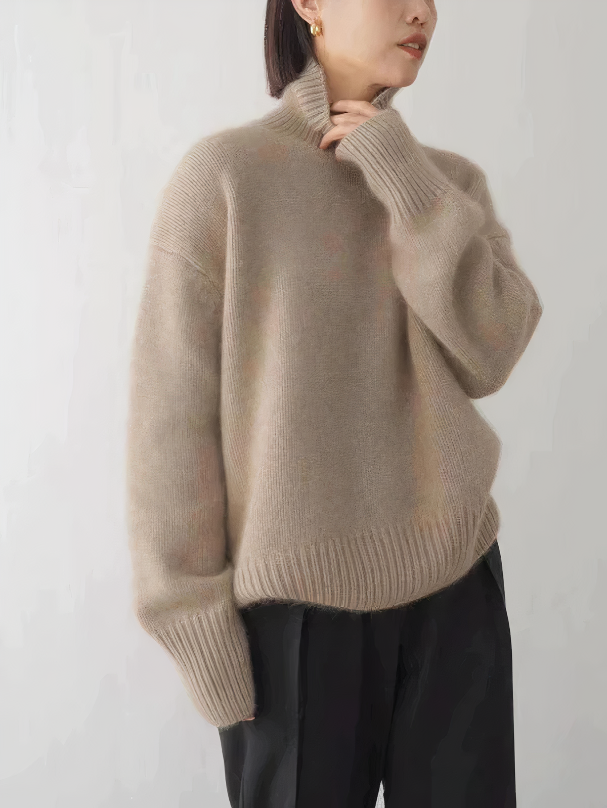 Serpentine | Elegant and Casual winter Pullover