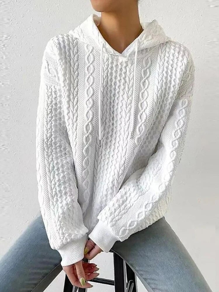 Nell | Sweat à capuche d'hiver moderne et polyvalent