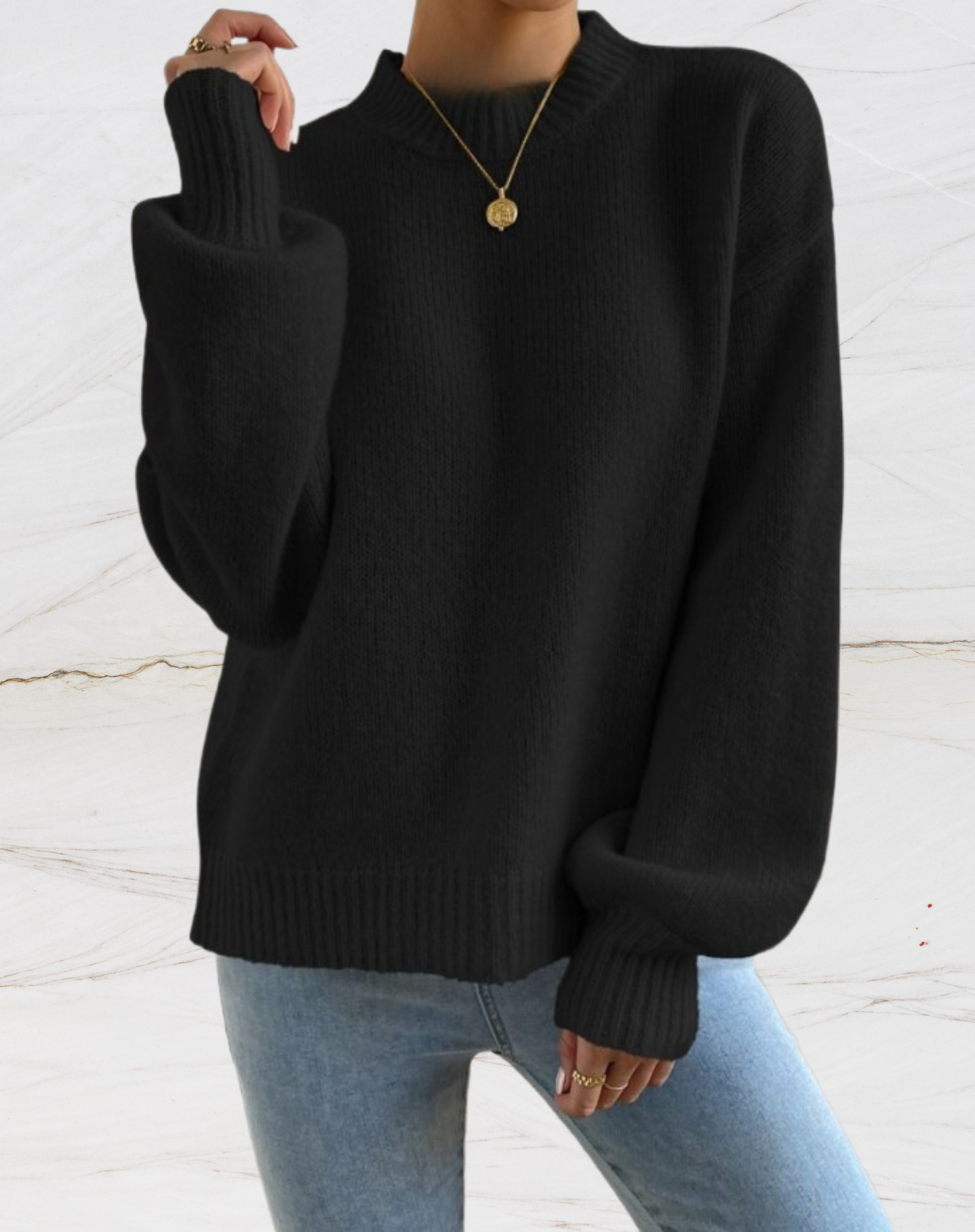 Delara | Pull simple et élégant pour l'hiver