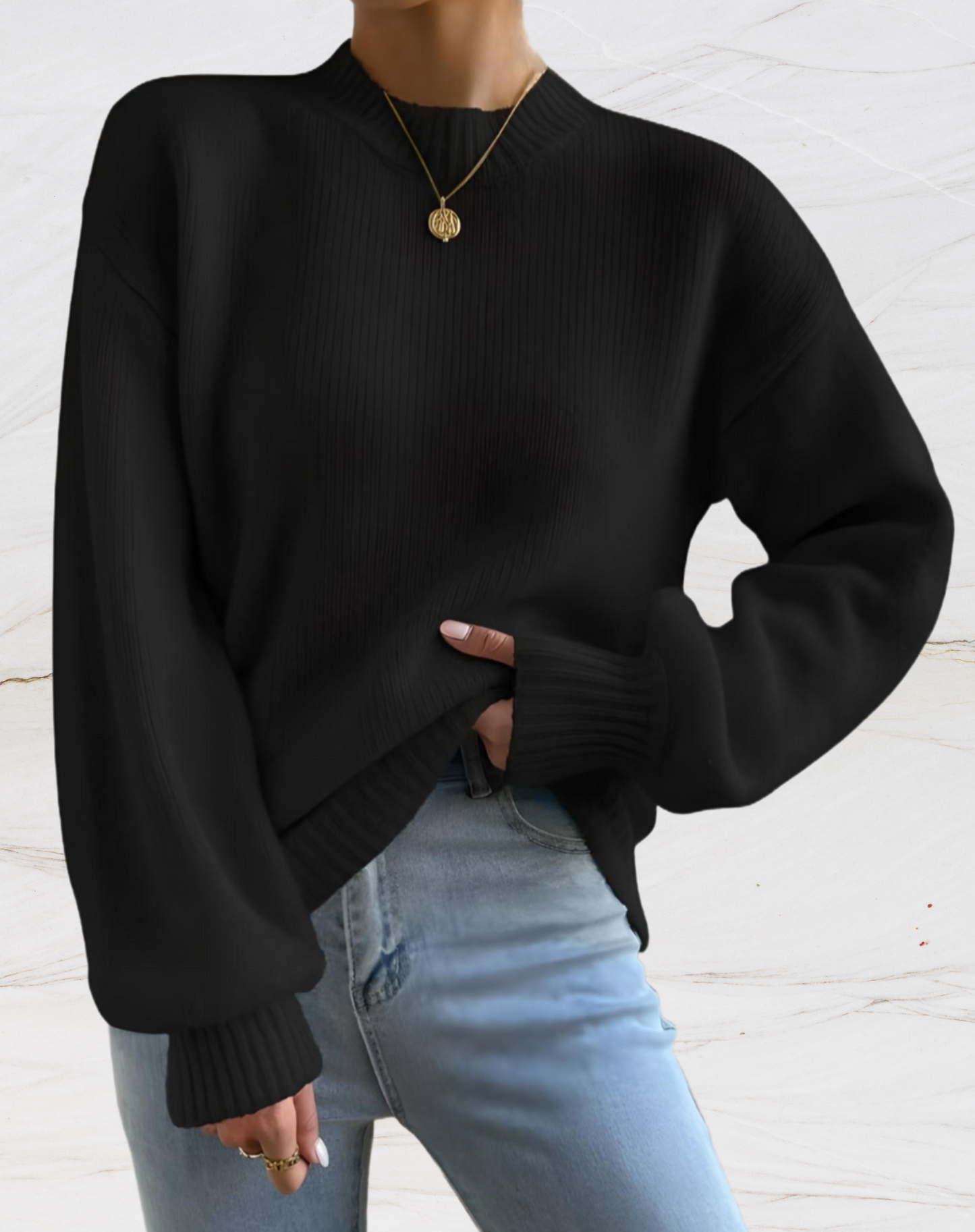 Delara | Pull simple et élégant pour l'hiver