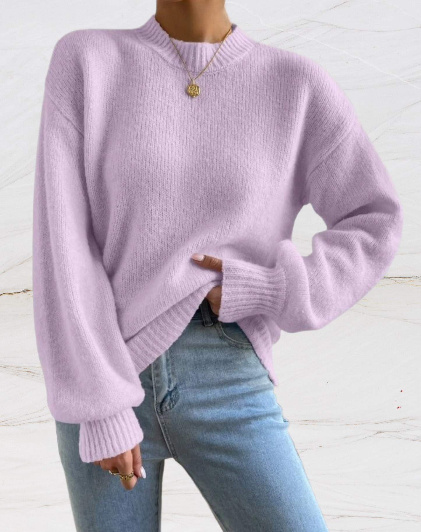 Delara | Pull simple et élégant pour l'hiver