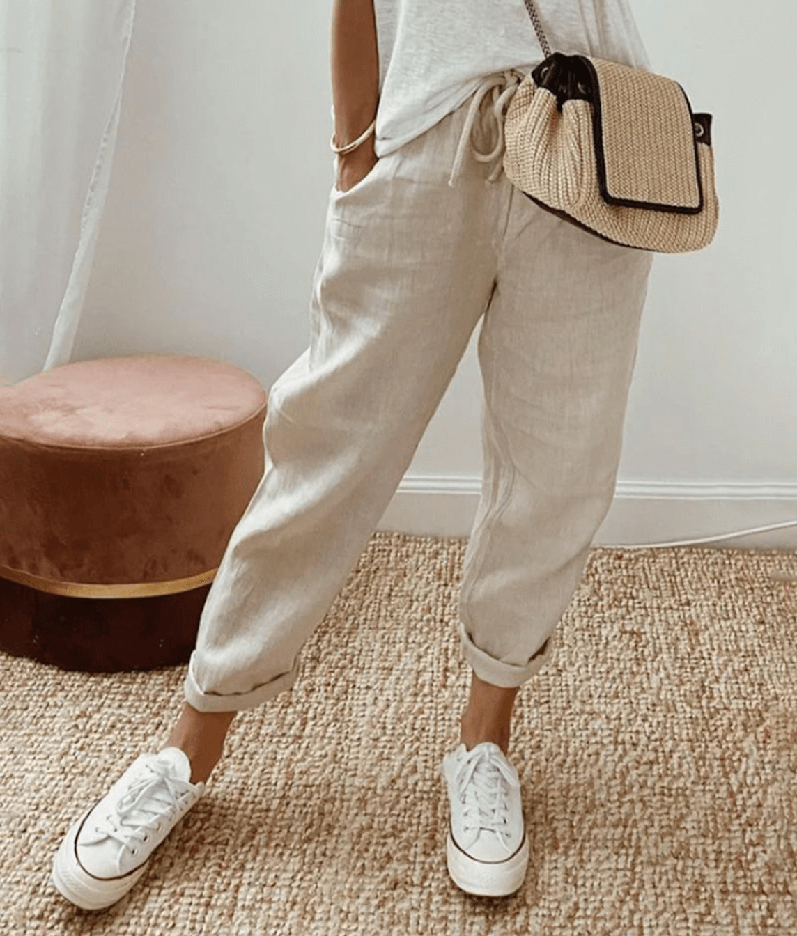 Donna® | Pantalon léger d'inspiration vintage