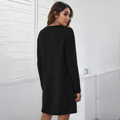 Tereza | Robe d'hiver simple et élégante