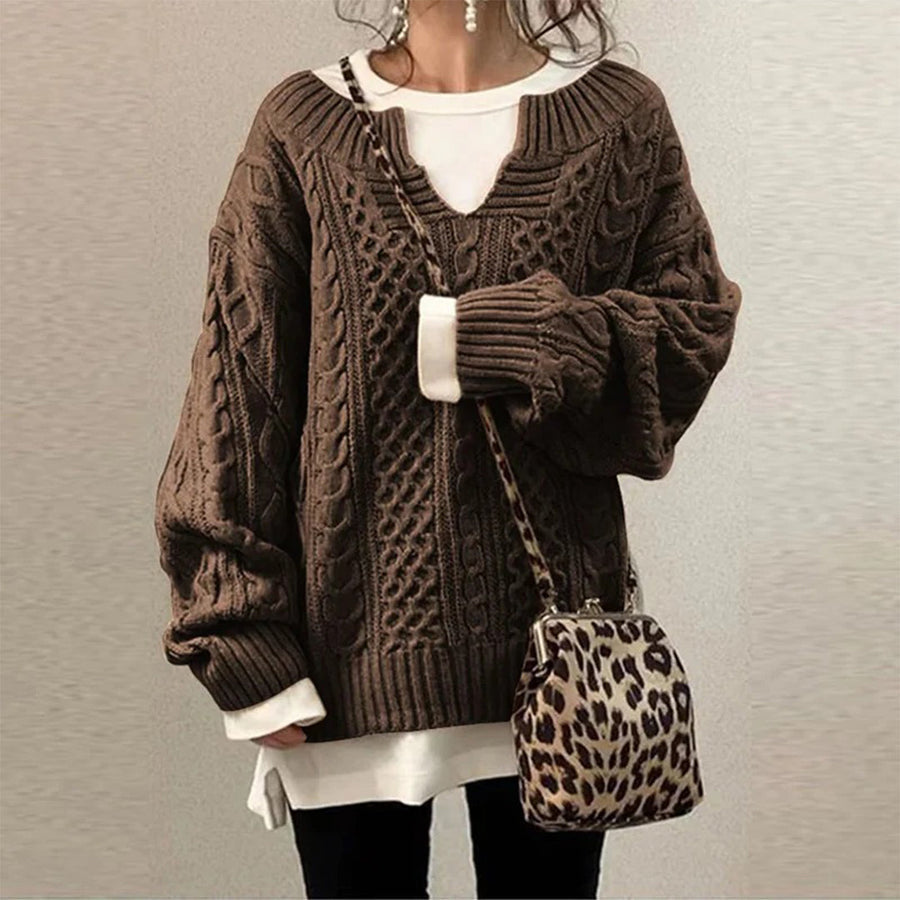 Ellie | Casual and Relaxed winter Pullover