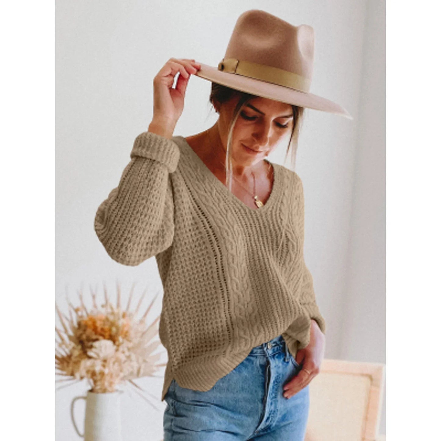 Janice | Pull d'hiver Effortless and Chic