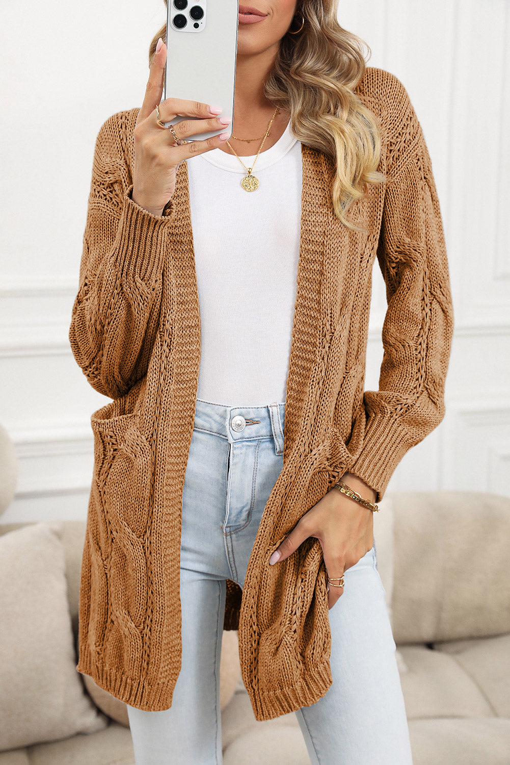 Gwendolyn | Cardigan d'hiver tendance et élégant