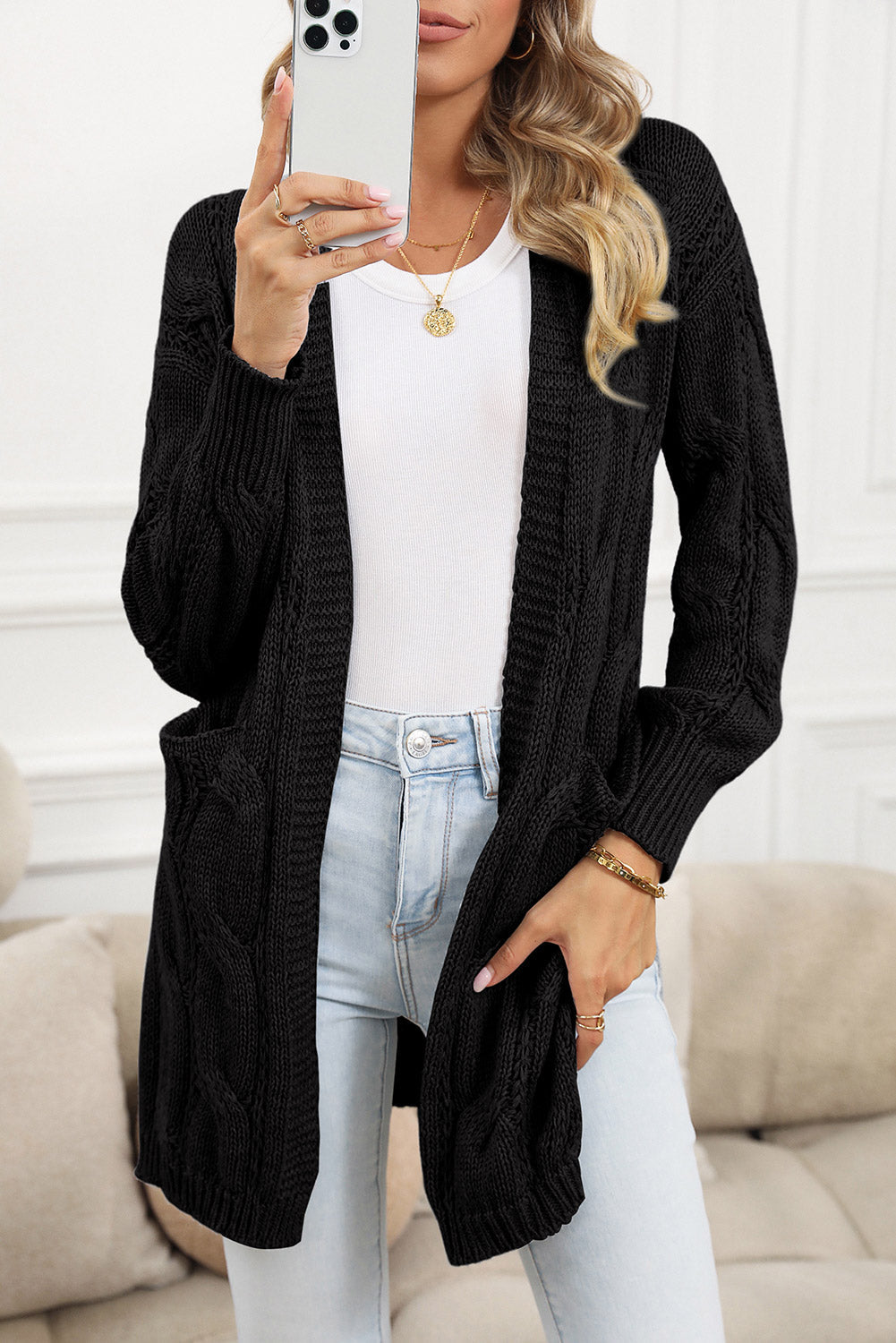 Gwendolyn | Cardigan d'hiver tendance et élégant