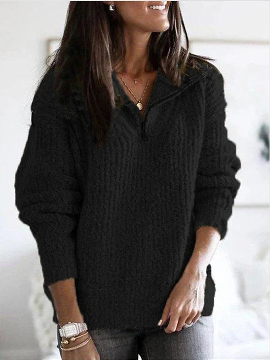 Otilia | Effortless and Trendy winter Pullover