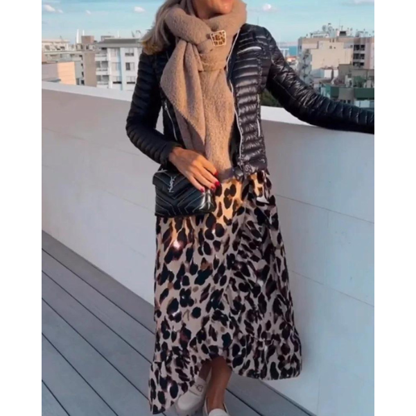 Fatima® | Robe élégante avec décolleté en V