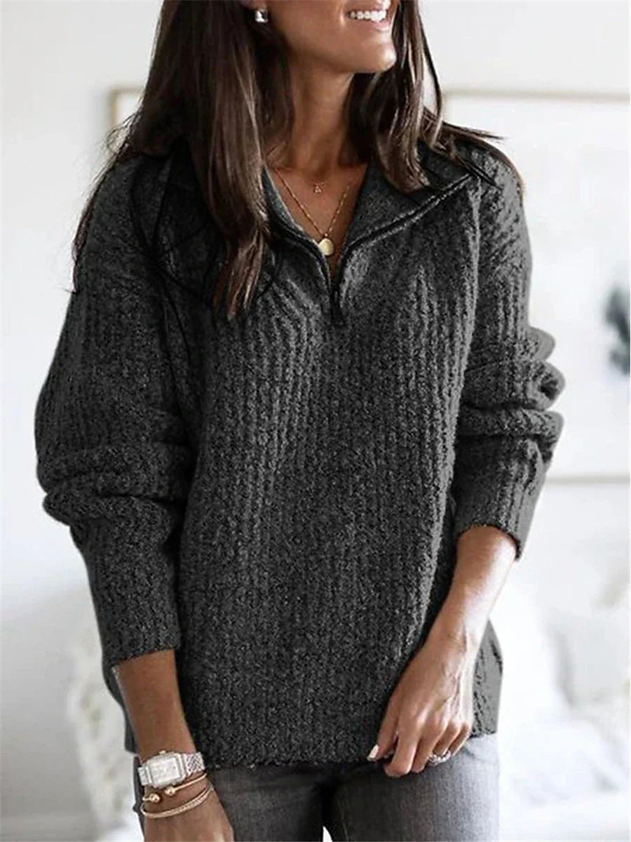 Otilia | Effortless and Trendy winter Pullover